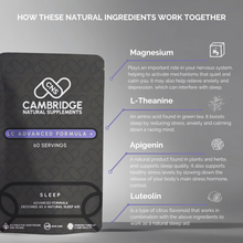 Load image into Gallery viewer, LC Advanced Formula + Sleep | 4 Natural Ingredients including Magnesium | Natural Sleep Aid | Vegan
