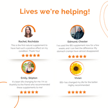 Load image into Gallery viewer, Lives we're helping. Customer testimonials
