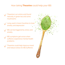 Load image into Gallery viewer, How taking Theanine could help with your IBS
